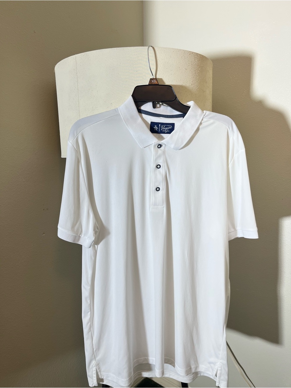 Original Penguin White Men's Polo Shirt